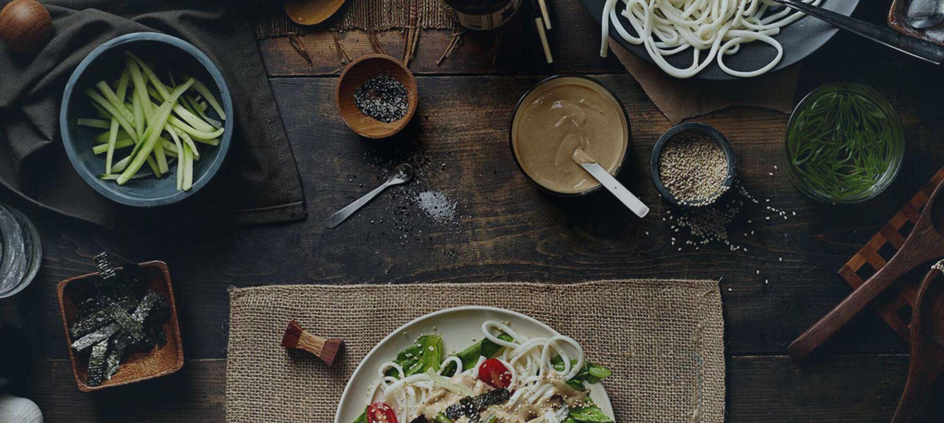 Private chef culinary presentation